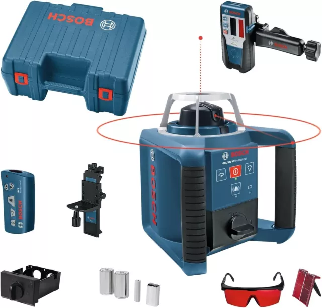 Bosch Professional Livella Laser Rotante GRL 300 HV Fino A 300 m Valigetta