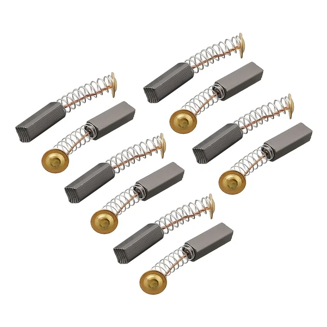 Brosses Carbone Pour Meuleuse/Scie - 22x16x6mm - Lot De 2 - Pièce Rechange Moteur Électrique