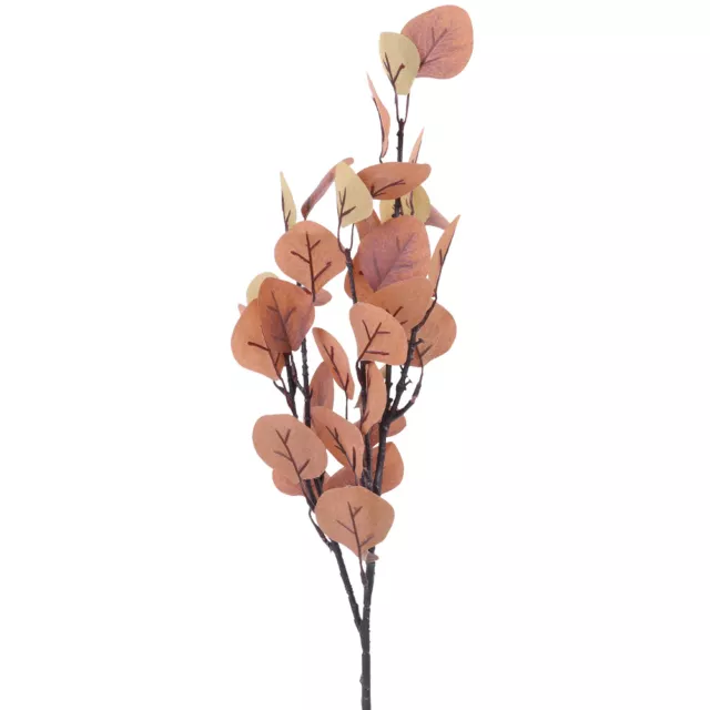 70 cm hojas de eucalipto artificiales ramas planta para habitación 3180 Reino Unido