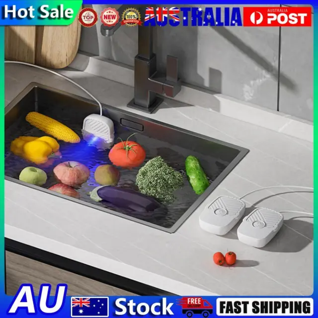 USB Fruit and Vegetable Purifier IPX7 Waterproof 5V Wireless Kitchen Supplies