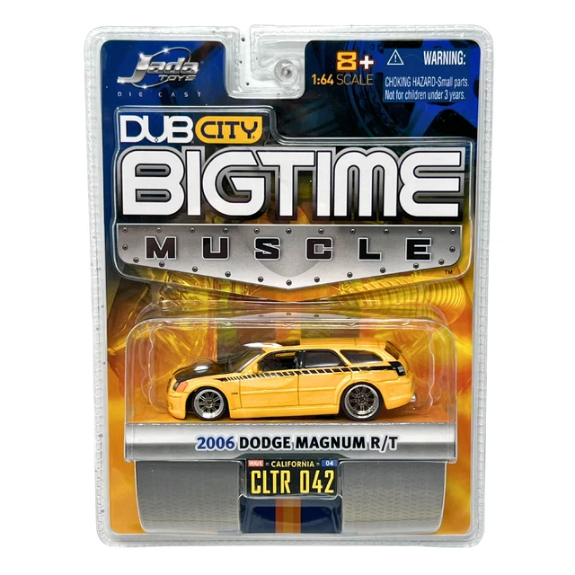 ミニカー BIGTIME MUSCLE  2006  Dodge Magunum R/T 1/64 JADA DUB CITY BIGTIME MUSCLE 2006 DODGE MAGNUM R/T