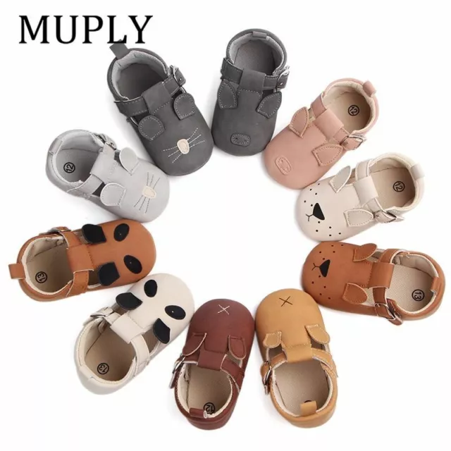 0-18 Mes Bebé Conejo Cerdo Perro Gato Rat Soft Zapatos Mocasines Para Niño/Niña