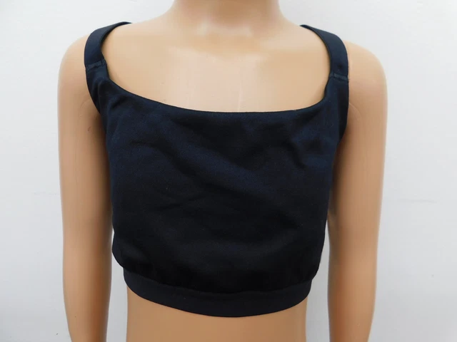 Dance Costume All in Motion  XL Child Black Bra Top Polyester