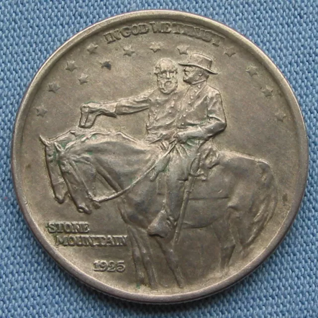 1925 Stone Mountain Memorial Commemorative Half Dollar (50C silver)