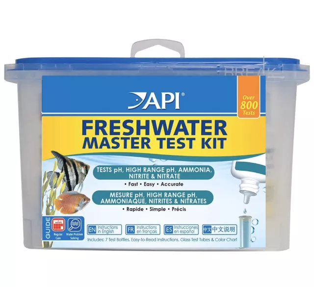 API Freshwater Master Test Kit (800 Test) For Your Fish Tank or Aquarium