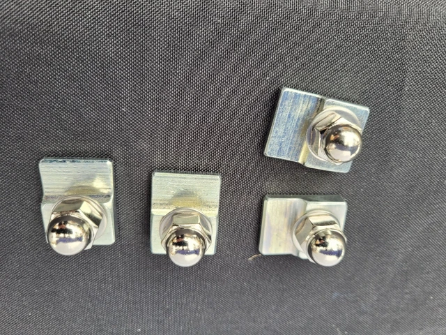 NEW REPRODUCTION FORD Falcon exterior sunvisor bracket. Set suit xk xl ...