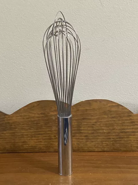 Vintage11" Adcraft Commercial Stainless-Steel Wire Whisk Restaurant Quality