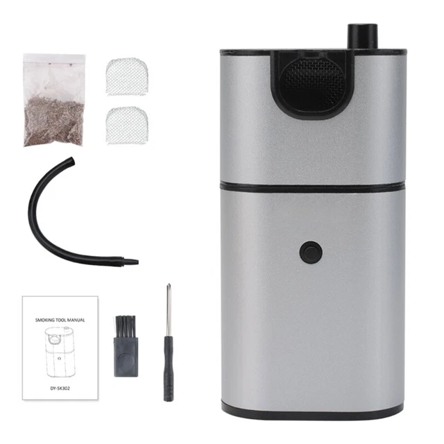 Smoker  Infuser Portable Kitchen Food Smoking  with Wood Chips for Bar BBQ