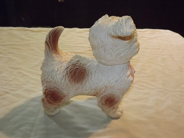 Vintage 1960S  Edward Mobley Co Arrow Rubber & Plastic Squeak Toy Dog 3
