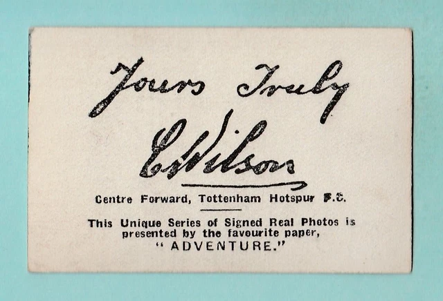 Fussball - Abenteuer / Thomson - C. Wilson Of Tottenham Hotspur - 1930 2
