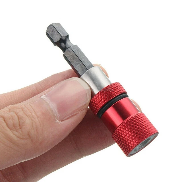 CREW DEPTH BIT Holder W/ Magnetic Tip 1/4 Inch Hex Driver Tool High ...