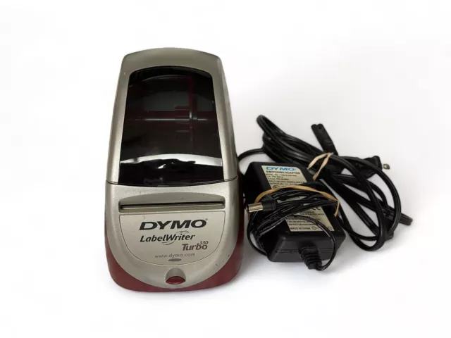 Dymo Labelwriter 330 Turbo Model 90884 With Power Cord & Label Reel No USB Cable