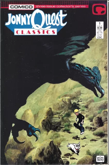 Jonny Quest Classics #1 (Nm) Copper Age Comico Tv Comics, $3.95 Flat Shipping