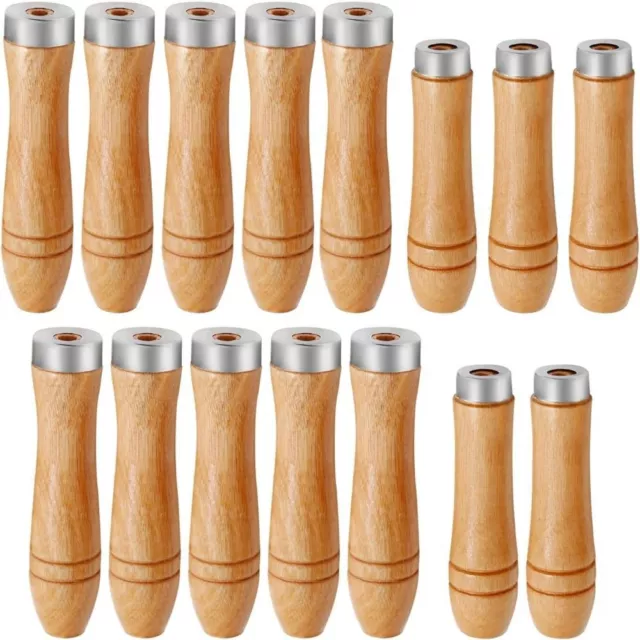 15pcs Cylindrical File Special Handle File Handle  Screwdriver Hand Drill