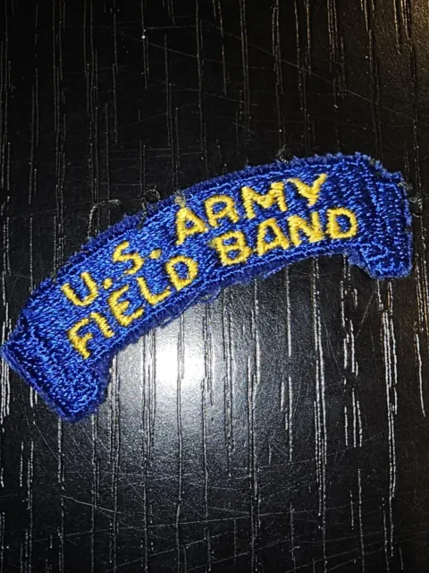 WWII US Army Field Band Cut Edge Tab Patch L@@K!!!