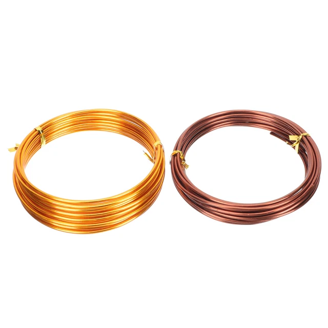 4 piezas alambre de árbol bonsai de jardín alambre de aluminio bonsai cables de entrenamiento de árboles bonsai
