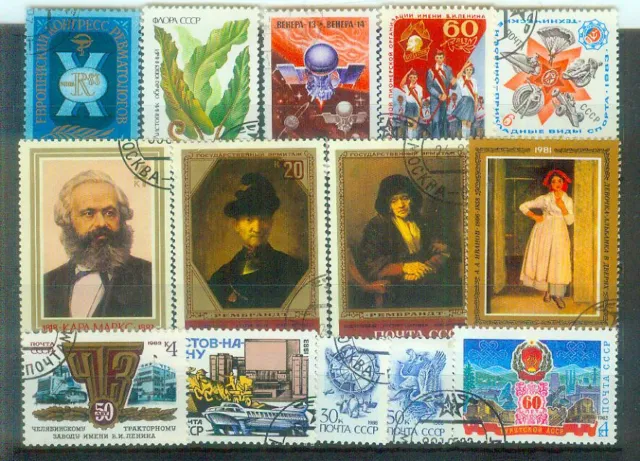 Sauberes Lot Briefmarken aus der Sowjetunion