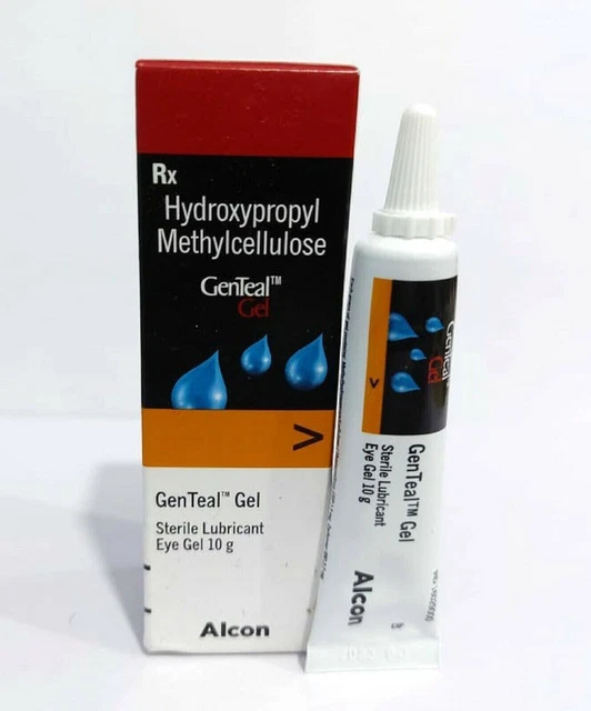 Paquete de 10 gel hidratante para ojos Alcon - gel genético 10 g con envío gratuito