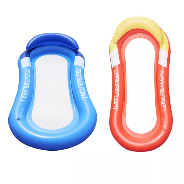 Inflatable Floating Row Summer Swimming Pool Party Beach Water Lounger Chairs