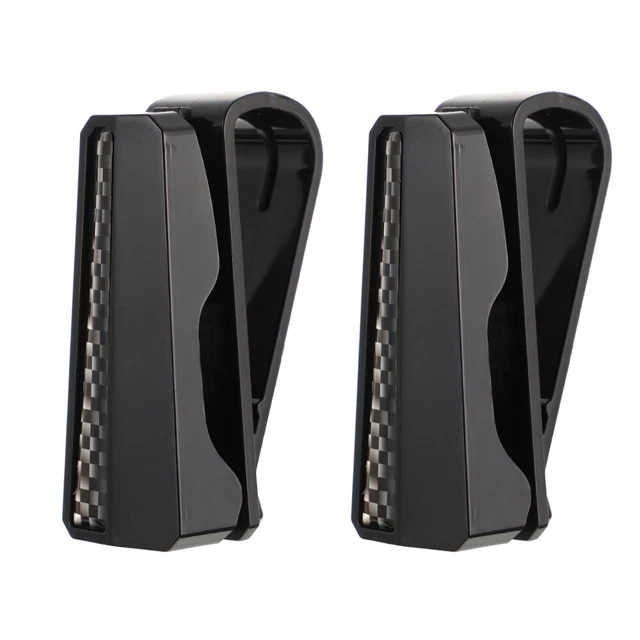 2 pz custodia occhiali da auto montatura occhiali da sole occhiali da sole clip