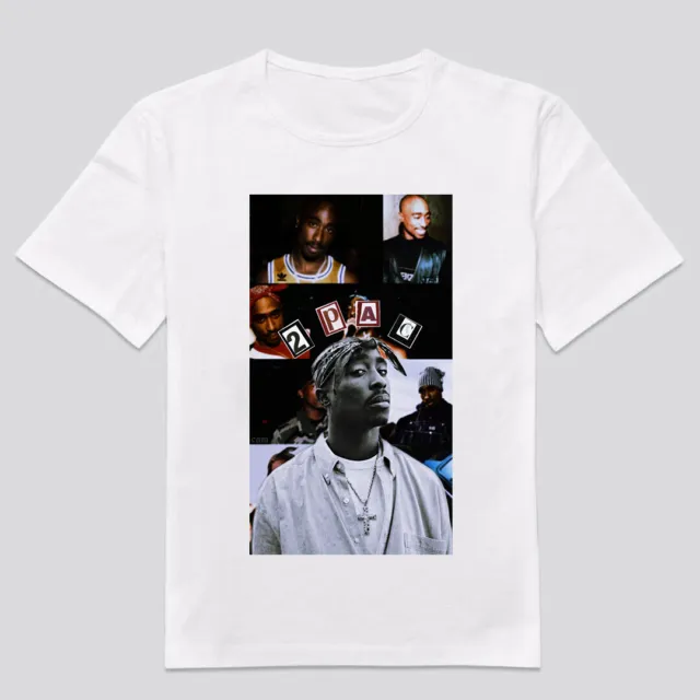 Custom T Shirt Tupac Shakur 2Pac Rapper Music Hip Hop R&B Vintage Tee Artist