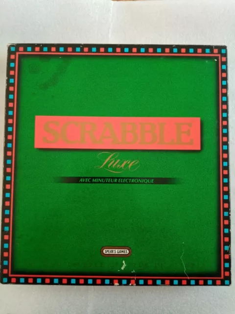 Scrabble de luxe - plateau tournant - Spear Games - HABOURDIN