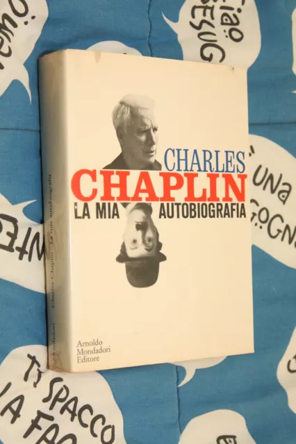 Asistencia Mucho bien bueno raspador CHARLES CHAPLIN LA Mia Autobiografia EUR 10,00 - PicClick IT