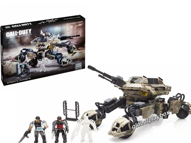 MEGA CONSTRUX CALL of Duty Atlas Mobile Turret Building Blocks Toy