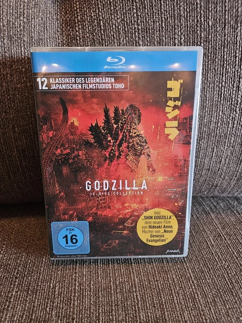GODZILLA - 12-DISC Collection Limited Edition Box [Blu-ray] Deutsch ...