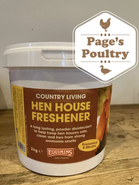 Equimins Country Living Hen House Freshener 2Kg Disinfectant, Cleaning RM48
