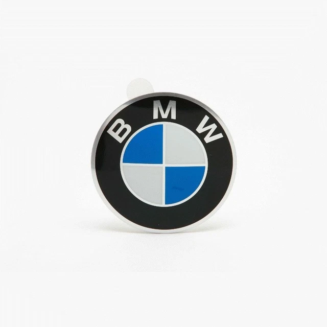 Emblemi Coprimozzo BMW Diametro 64,5 Mm - Set Di 4 Adesivi, Compatibili Con Modelli 1974-2000 (E12, E28, E36, E46)