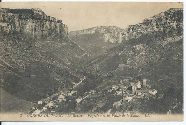 CPA 48 - Gorges Tarn - The Rozier - Peyrelau and The Valley Of La EVOTECH Alloy