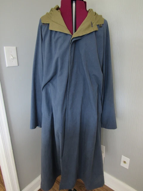 Missoni Trench Coat Blue w/ linen hood Size 50 or X large Missoni Trench Coat Blue w/ linen hood Size 50 or X large