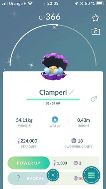 Compte Pokémon Go Shiny X48 2M Stardust + Shiny Charizard