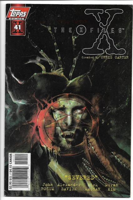 X-Files 41 RARE HTF Last Issue Topps Comics 1999 Sci-Fi