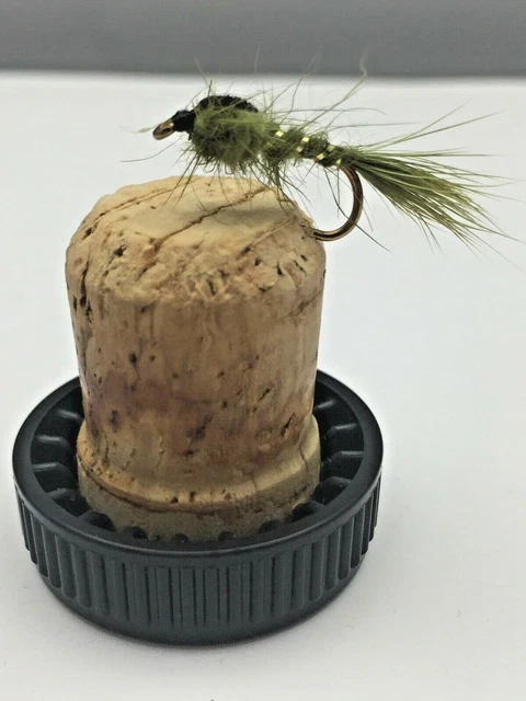 Mouche Sèche Olive Perdrix - H10 Pour Pêche à La Truite | Leurres Artificiels