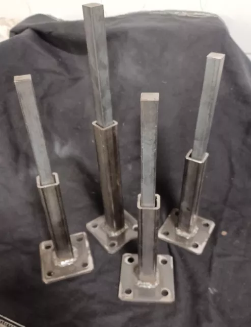 HANDRAIL REPAIR POST 2-6" 2-8" rusted BROKEN No welding slip inside 1" rails leg