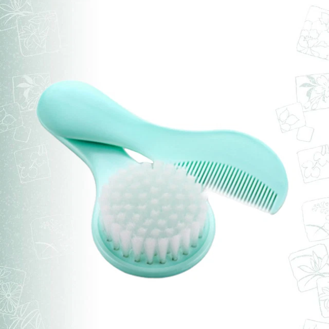 Juego de accesorios de baño para niños cepillos de masaje para bebés