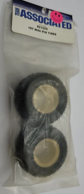 Team Associated Mini Pin Tires Rc18t 4wd Truck 1/18th Scale Rc 21059
