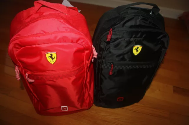 Brand New with Tag Scuderia Ferrari Fanwear Backpack Laptop SHIP FREE US FAST