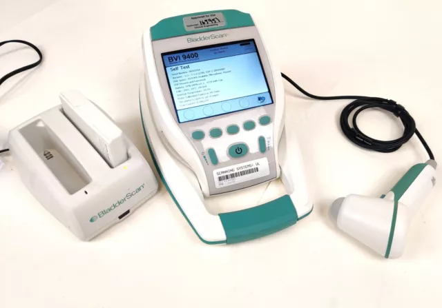 Verathon BVI 9400 Bladder Scanner with Battery, Charger & E570-0351 Probe