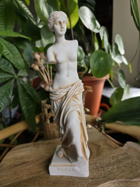 Vintage Aphrodite Venus De Milo Statue Greek Goddess Sculpture Decor Figurine