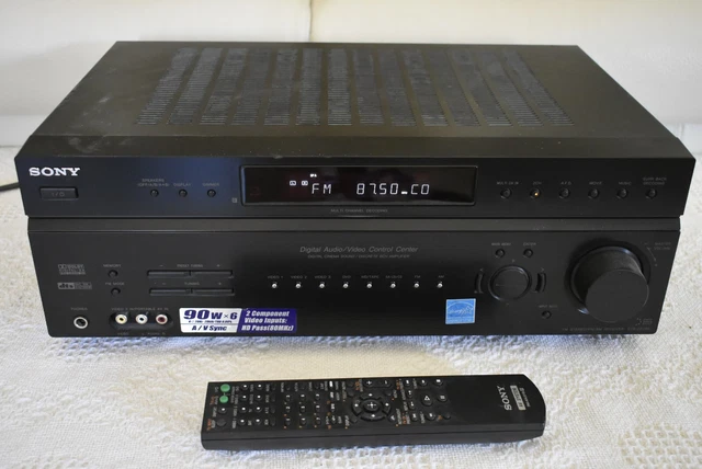 Sony STR-DE595 Digital Receiver Audio/Video Control Remote- Tested Works Bundle