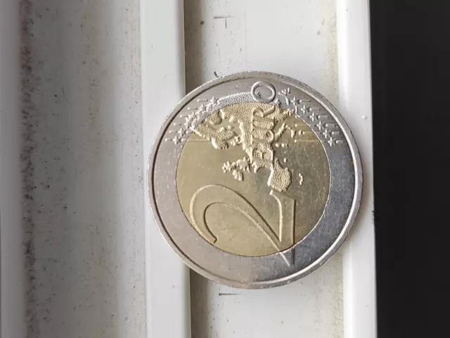 Pièce de 2 euros rare - Traité de Rome 50 ans - Commémorative 2007  3