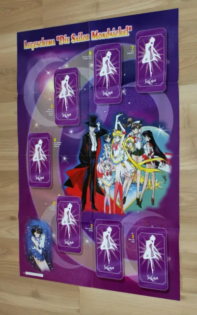 Sailor Moon Manga Anime Rare Old Poster 69x49cm 2