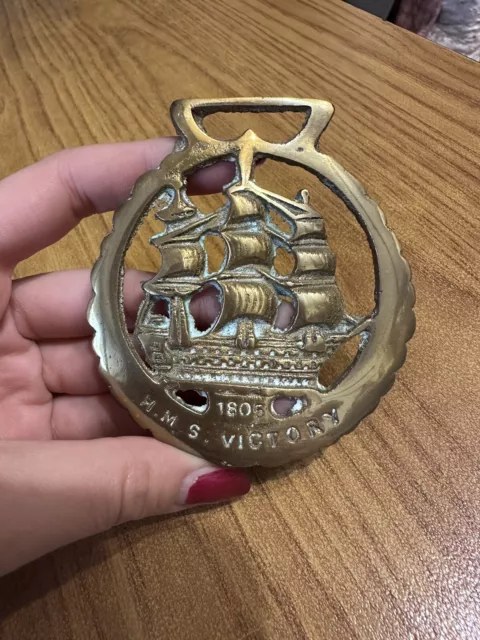 Medal Emblem Ship H.M.S.Victory 1805 Py