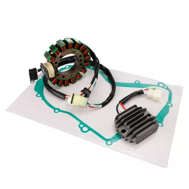 Lichtmaschine Stator,Regler,Dichtung für Yamaha Kodiak YFM 400 FW 4x4 ab 1999 C