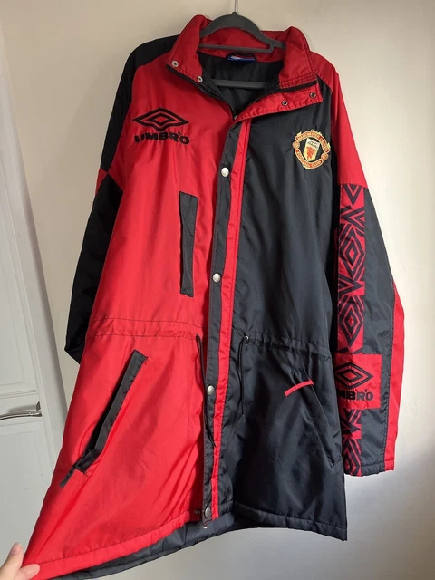 ウェア 90S VINTAGE UMBRO soccer BENCH COAT XL s-l1200.jpg