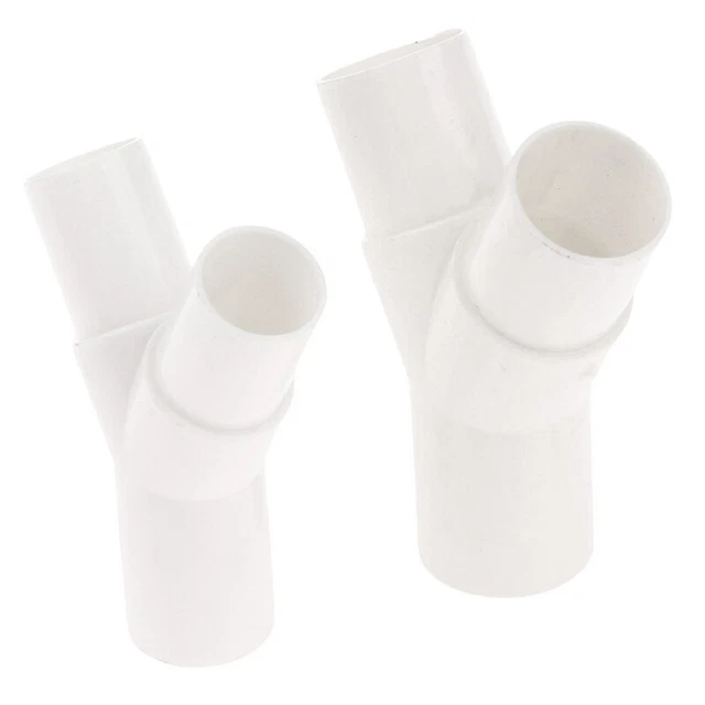 16mm/20mm PVC plastic Y type tee fork water pipe tee drip box tee joint Wa