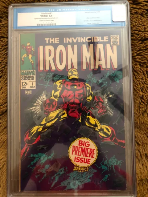 Invincible Iron Man #1 1968 Origin Retold Premiere 1st Solo Story CGC 9.0 OW/W